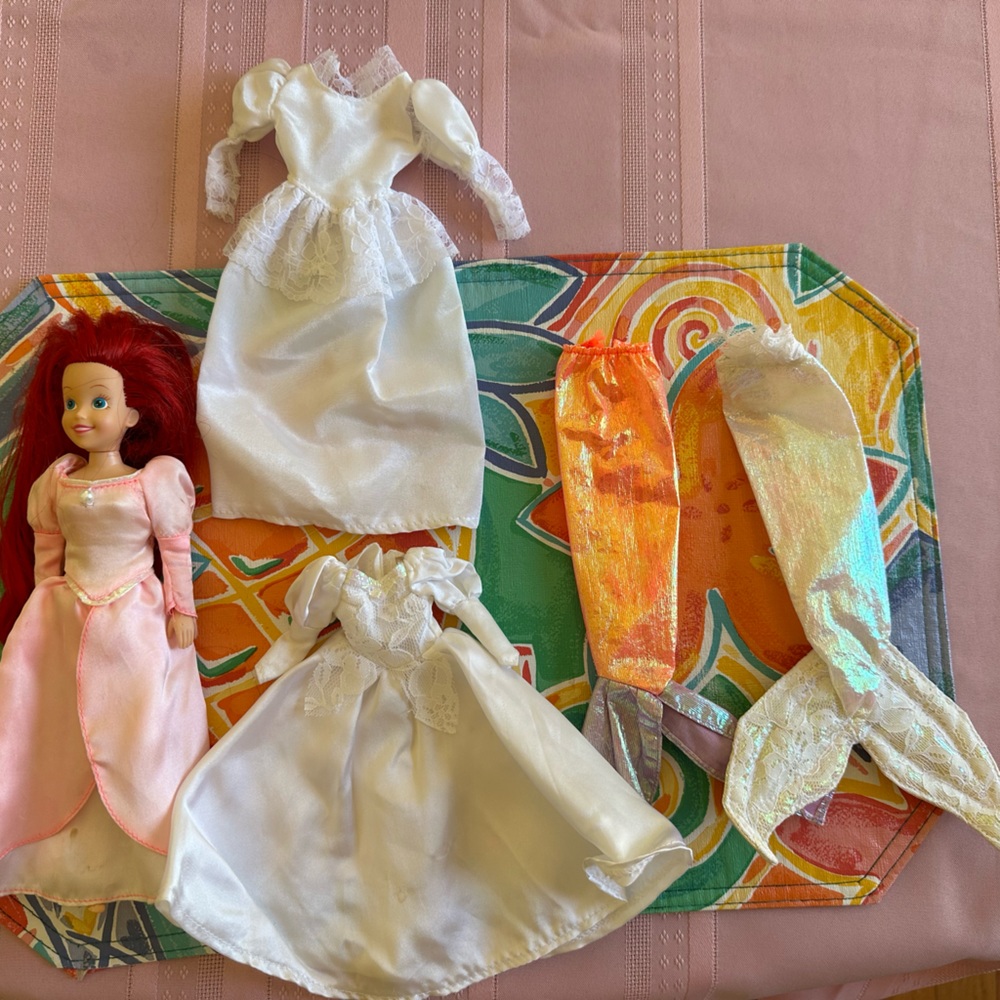 Little Mermaid Doll and Clothes